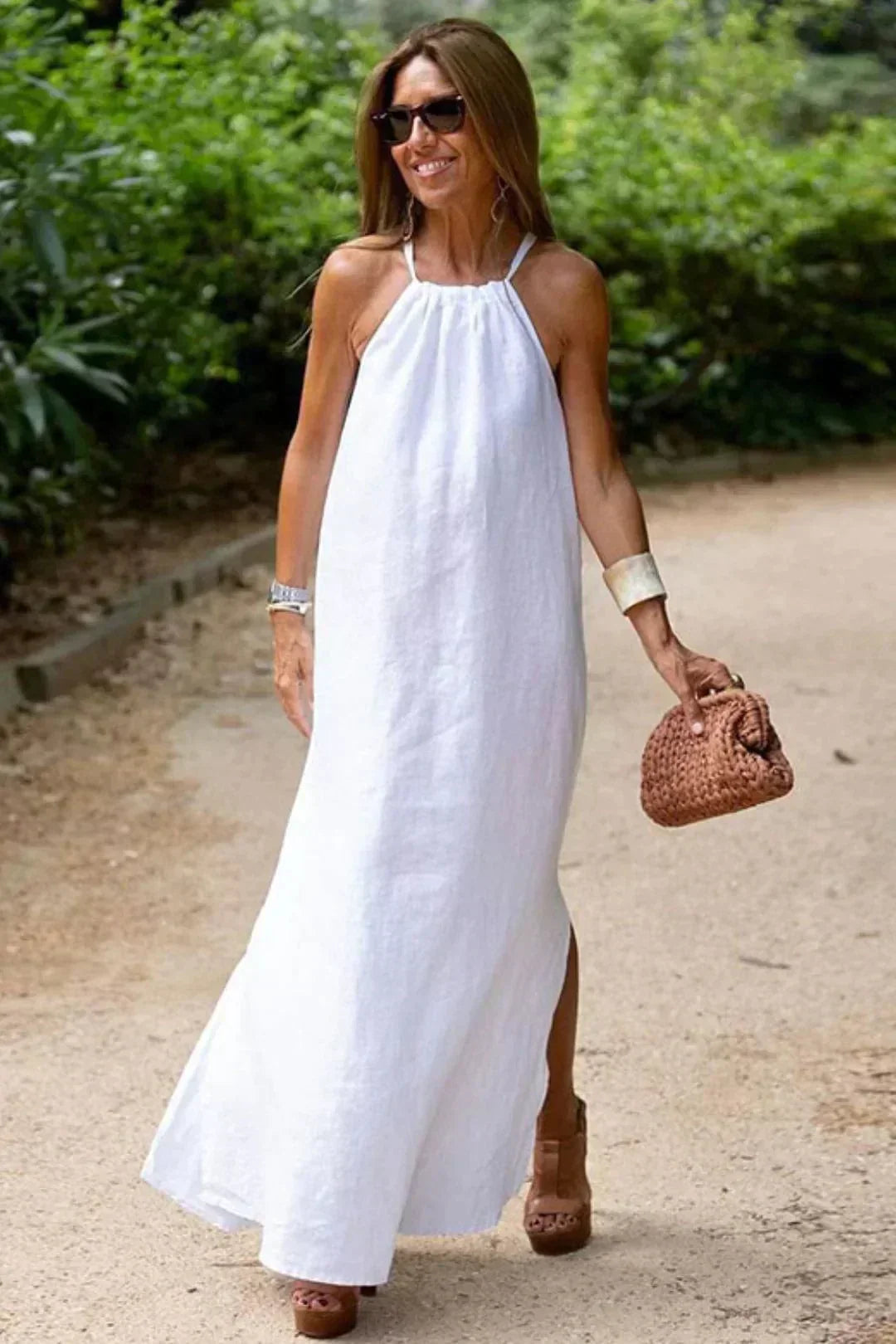 Jovie | Corcega Linen-Look Dress