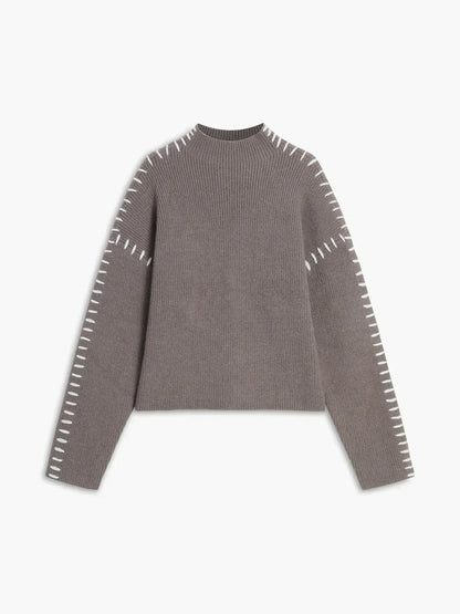 Delilah – Oversized Ribbed Knit Sweater