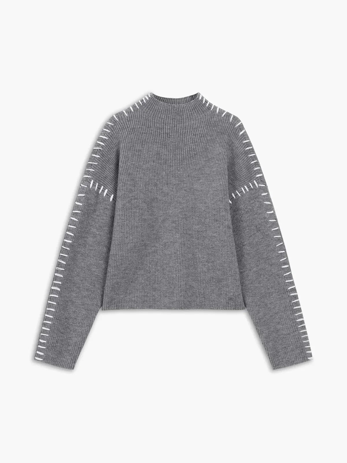 Delilah – Oversized Ribbed Knit Sweater