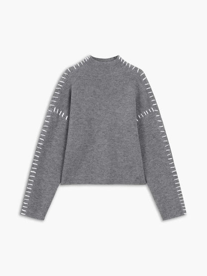 Delilah – Oversized Ribbed Knit Sweater