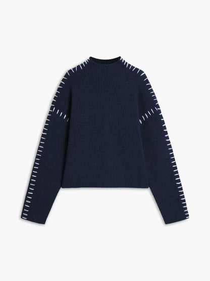 Delilah – Oversized Ribbed Knit Sweater