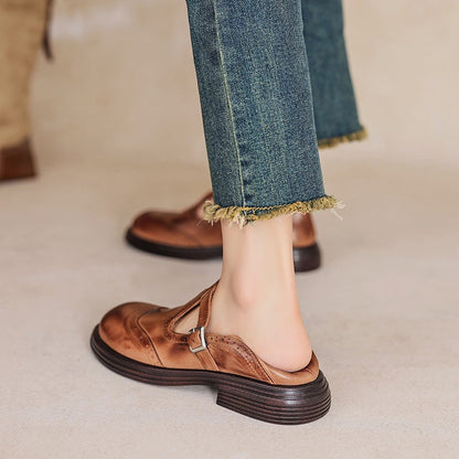 Kenley | Elegant Polished Mary Janes