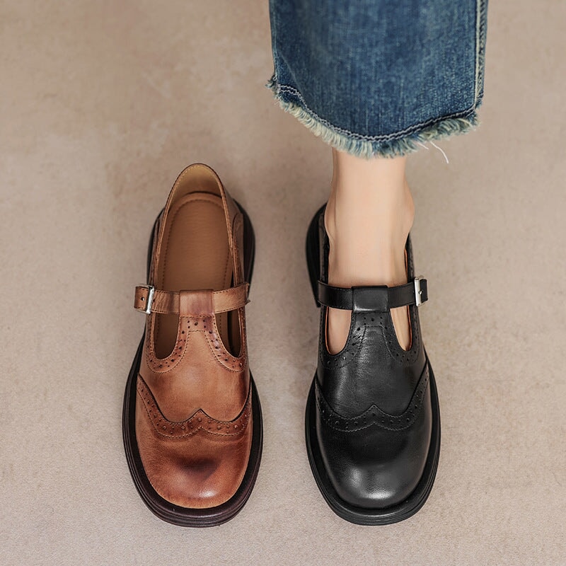 Kenley | Elegant Polished Mary Janes
