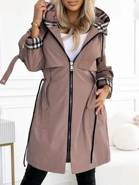 Judy – Hooded Zip-Up Windproof Jacket