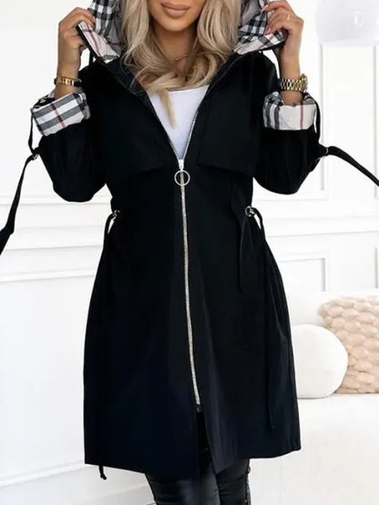 Judy – Hooded Zip-Up Windproof Jacket