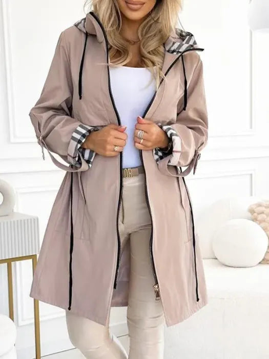 Judy – Hooded Zip-Up Windproof Jacket