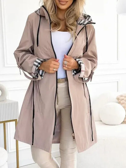 Judy – Hooded Zip-Up Windproof Jacket