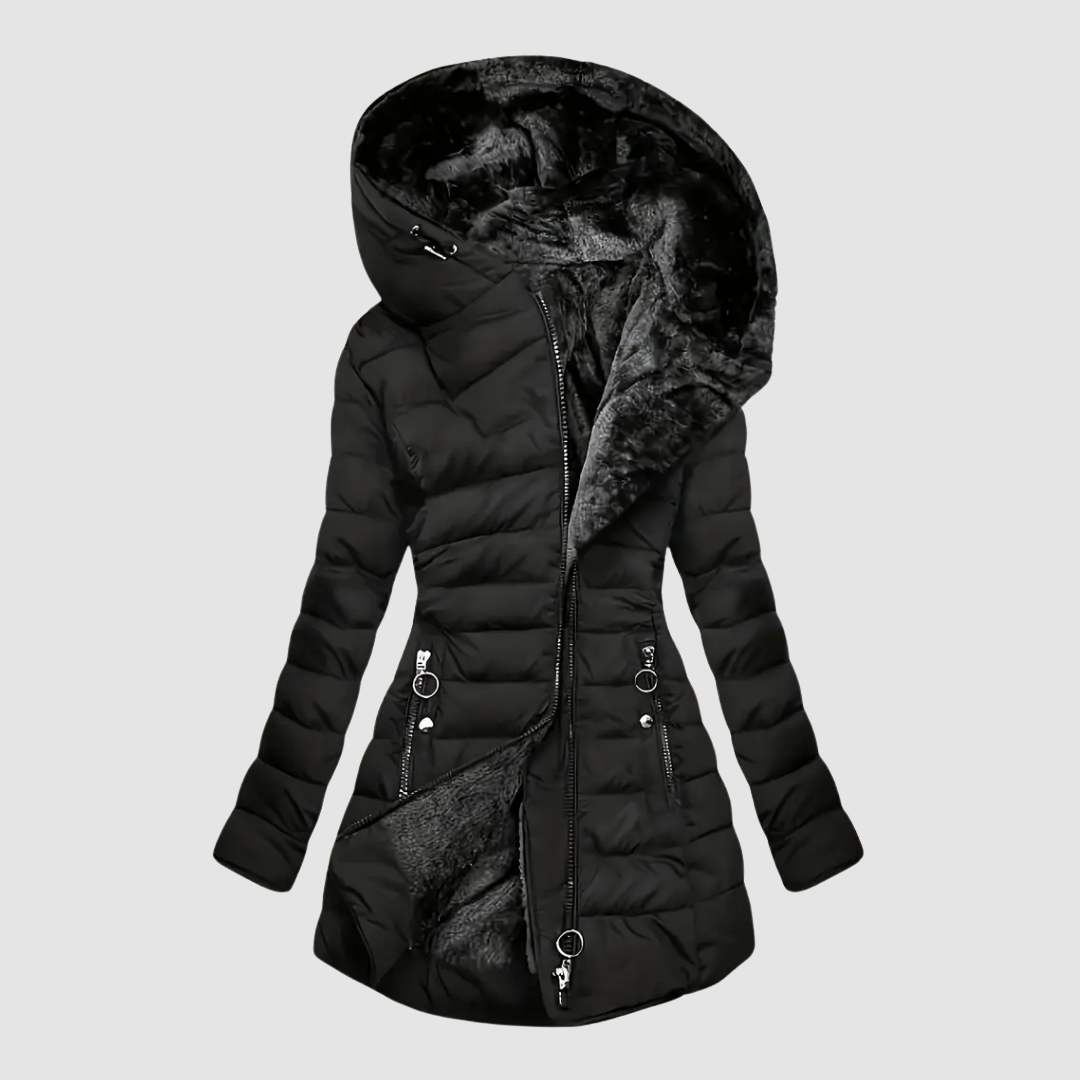 Juanita – Quilted Hooded Puffer Coat