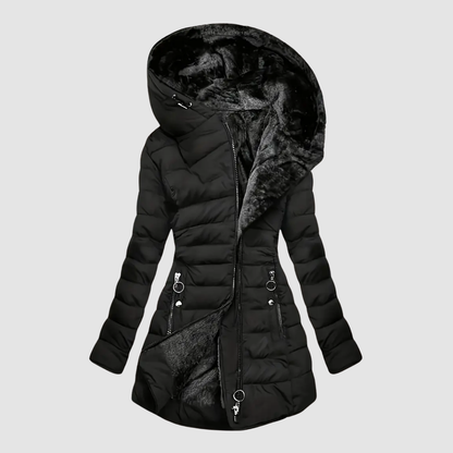 Juanita – Quilted Hooded Puffer Coat