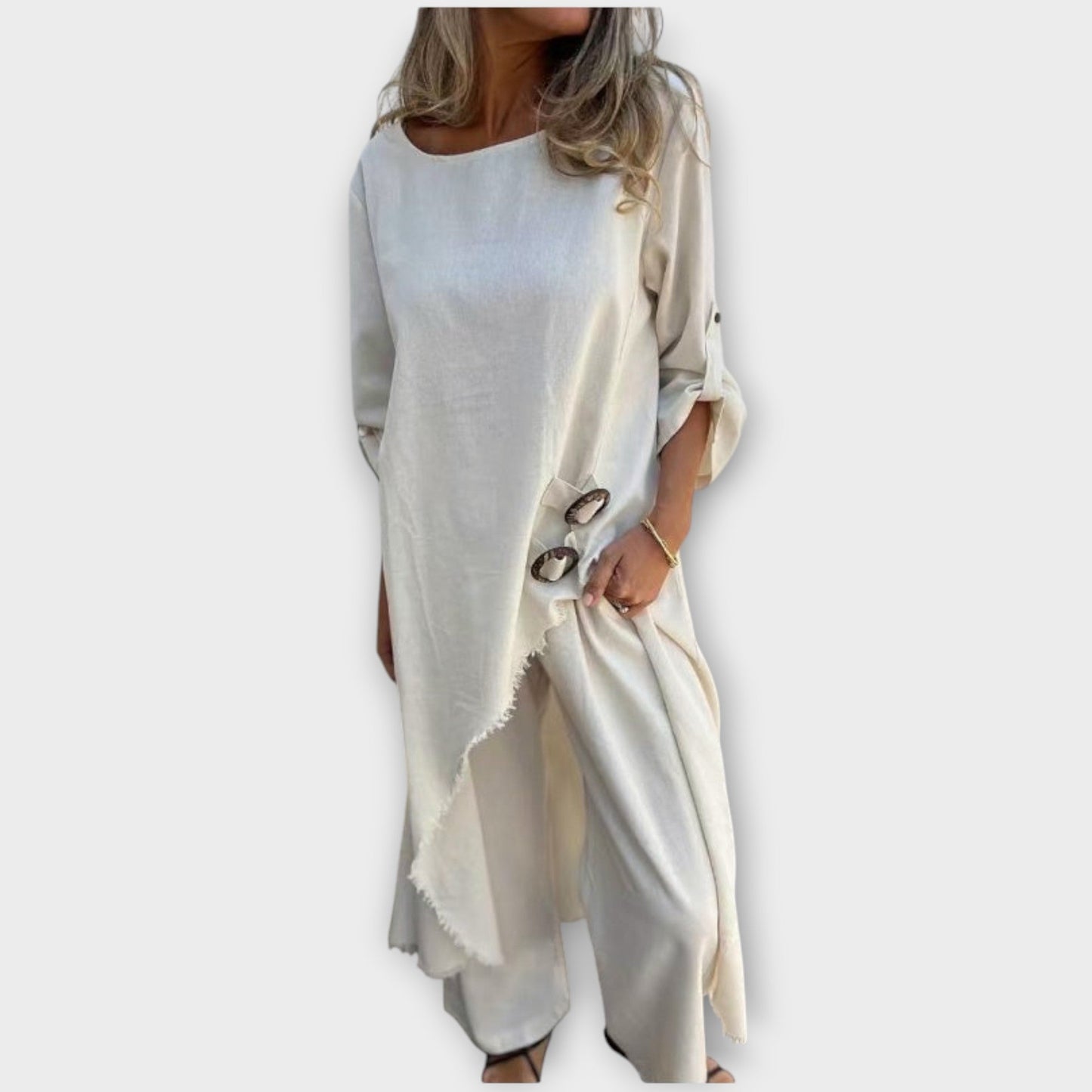 Jodi – Relaxed Linen-Look Two-Piece Set