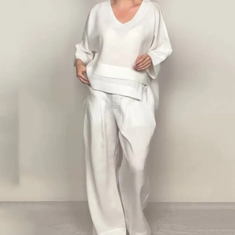 Margarita – Relaxed Wide-Leg Two-Piece Set
