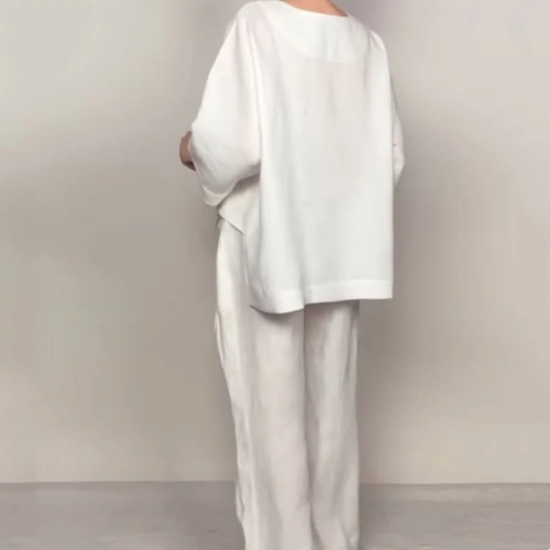 Margarita – Relaxed Wide-Leg Two-Piece Set